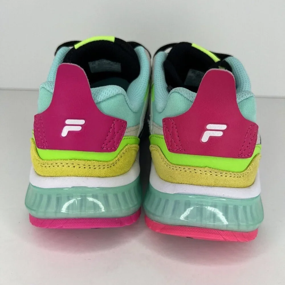FILA Setona Viz Leather and Mesh Cross Training Sneaker Womens Size 6.5 EU 37.5